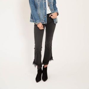 FRAME LE CROP MINI BOOT IN FOX PARK SZ 27